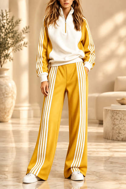 Women’s Striped Casual Set