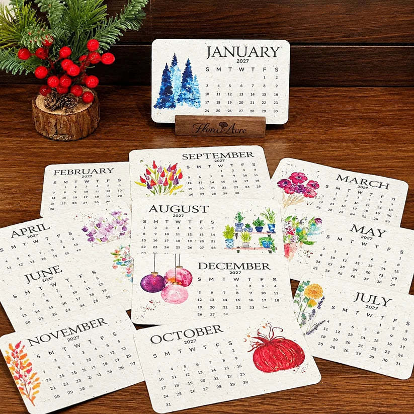 ✨2026 Early Black Friday Sale 50% OFF🌱Eco-Friendly Plantable “Timeless” Seed Calendar 2027