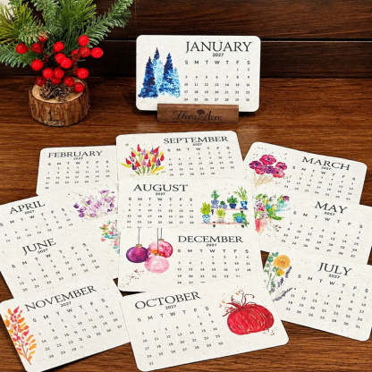 ✨2026 Early Black Friday Sale 50% OFF🌱Eco-Friendly Plantable “Timeless” Seed Calendar 2027