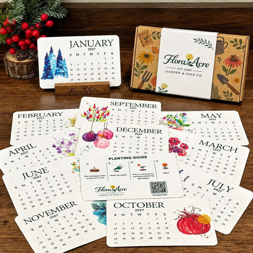✨2026 Early Black Friday Sale 50% OFF🌱Eco-Friendly Plantable “Timeless” Seed Calendar 2027