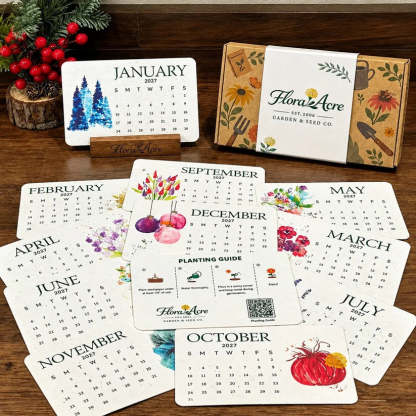 ✨2026 Early Black Friday Sale 50% OFF🌱Eco-Friendly Plantable “Timeless” Seed Calendar 2027