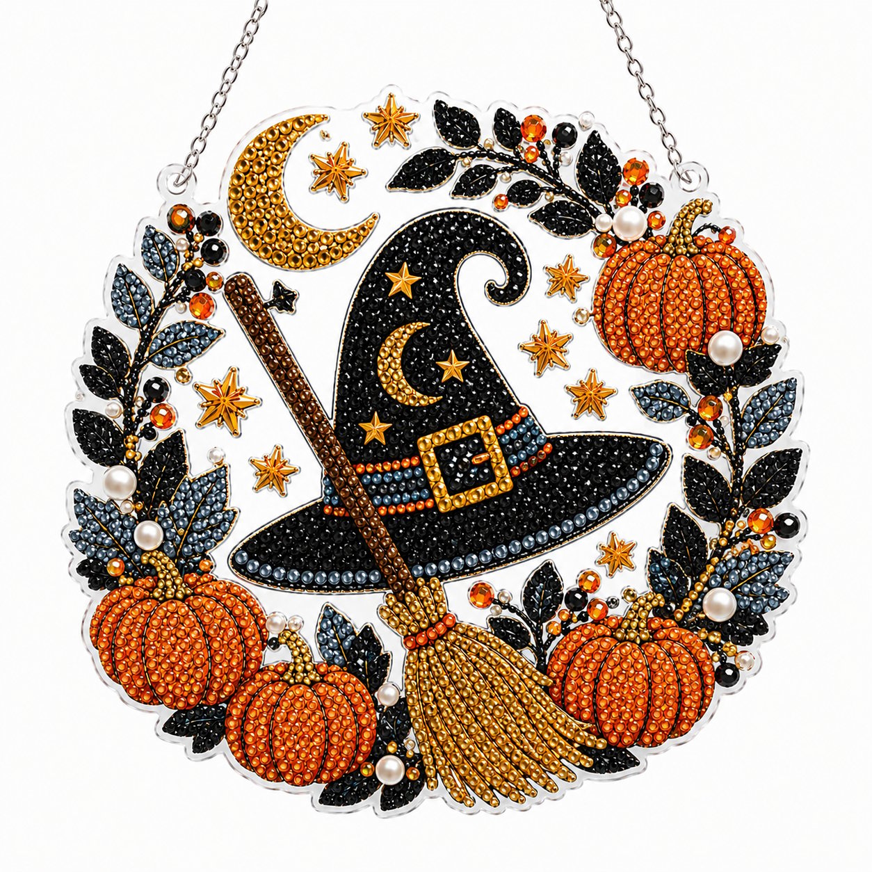 ✈Buy 2 FREE SHIPPING & Extra 10% OFF - 👻✨ DIY Spooky Hanging Ornament Kit | Cute Handmade Decor for Holidays, Parties & Home Displays