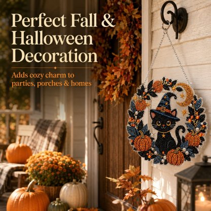 ✈Buy 2 FREE SHIPPING & Extra 10% OFF - 👻✨ DIY Spooky Hanging Ornament Kit | Cute Handmade Decor for Holidays, Parties & Home Displays