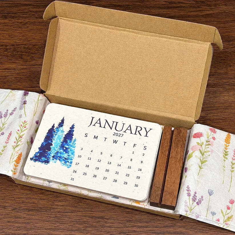 ✨2026 Early Black Friday Sale 50% OFF🌱Eco-Friendly Plantable “Timeless” Seed Calendar 2027