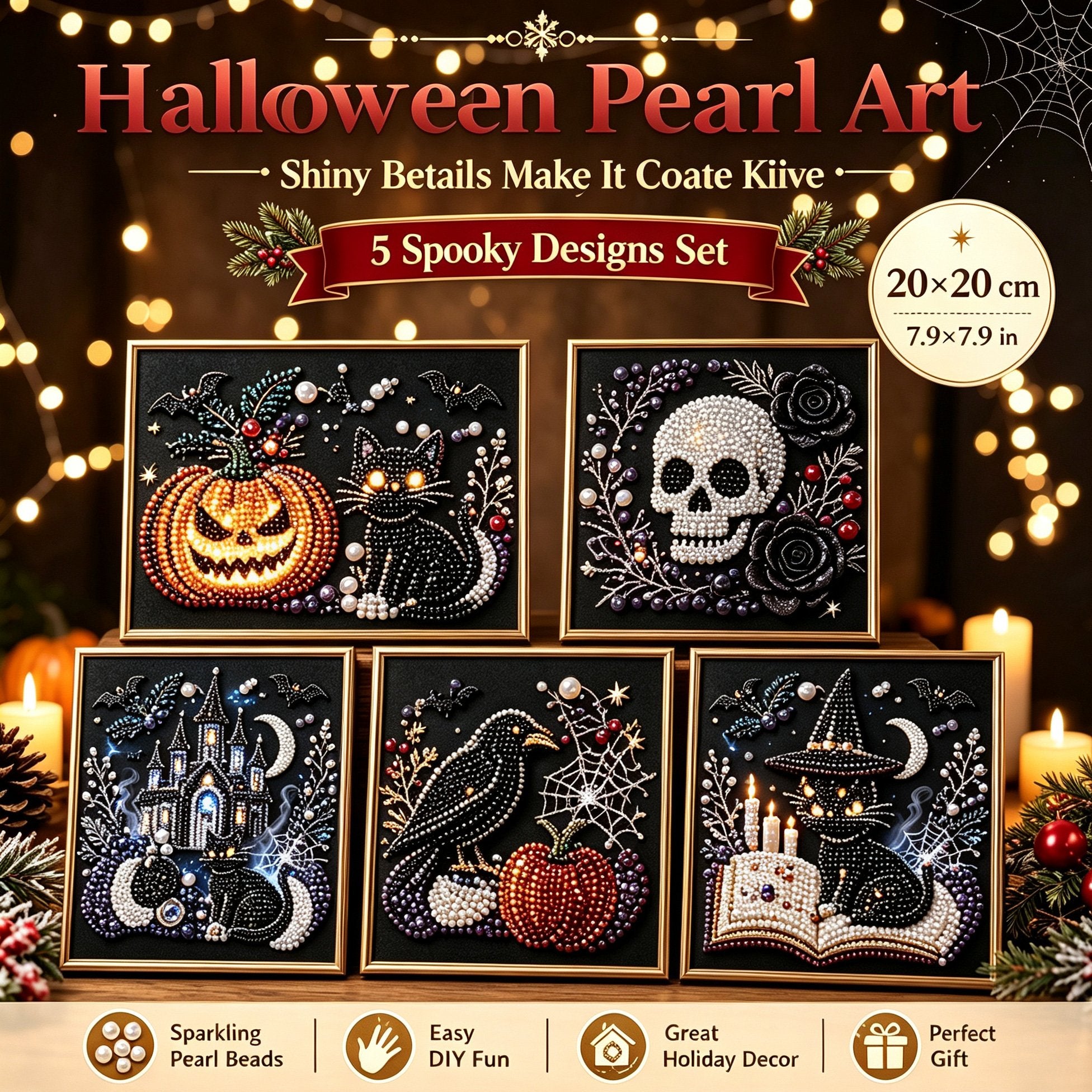 Buy 2 FREE SHIPPING & Extra 10% OFF✈ - DIY Dark Halloween Diamond Painting Kit