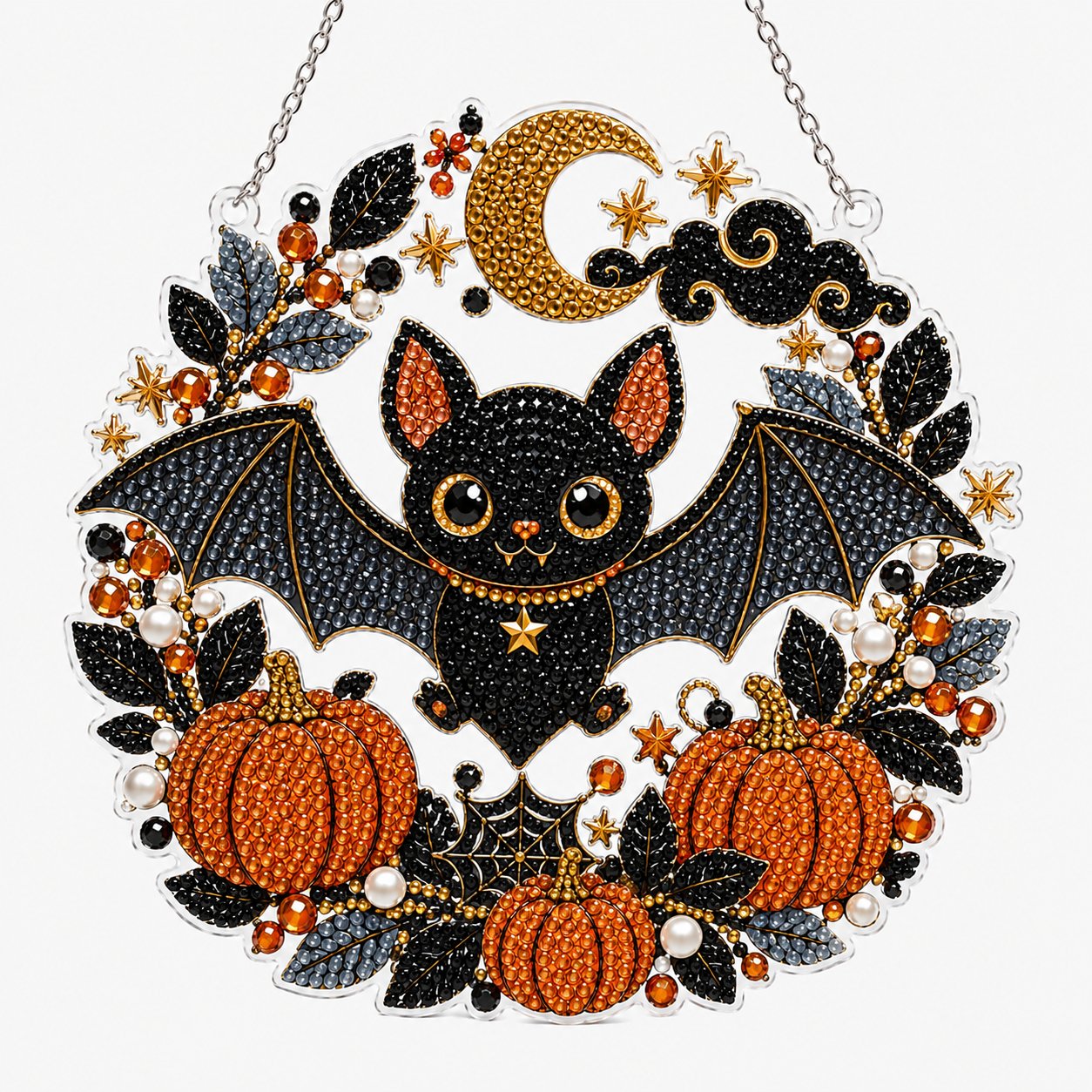 ✈Buy 2 FREE SHIPPING & Extra 10% OFF - 👻✨ DIY Spooky Hanging Ornament Kit | Cute Handmade Decor for Holidays, Parties & Home Displays