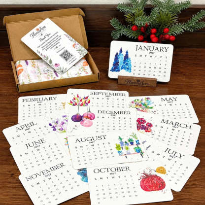 ✨2026 Early Black Friday Sale 50% OFF🌱Eco-Friendly Plantable “Timeless” Seed Calendar 2027