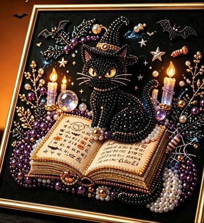 Buy 2 FREE SHIPPING & Extra 10% OFF✈ - DIY Dark Halloween Diamond Painting Kit