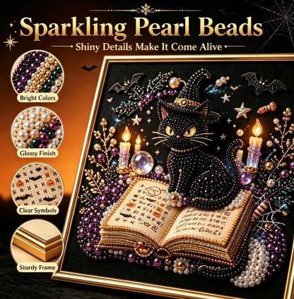 Buy 2 FREE SHIPPING & Extra 10% OFF✈ - Premium 3D Pearl Dark Gothic Diamond Painting Art Kit