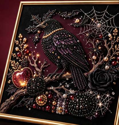 Buy 2 FREE SHIPPING & Extra 10% OFF✈ - DIY Dark Halloween Diamond Painting Kit