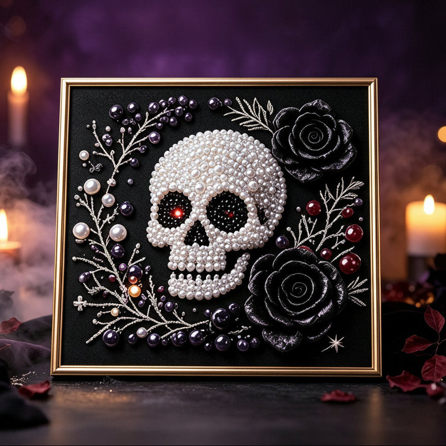 Buy 2 FREE SHIPPING & Extra 10% OFF✈ - DIY Dark Halloween Diamond Painting Kit