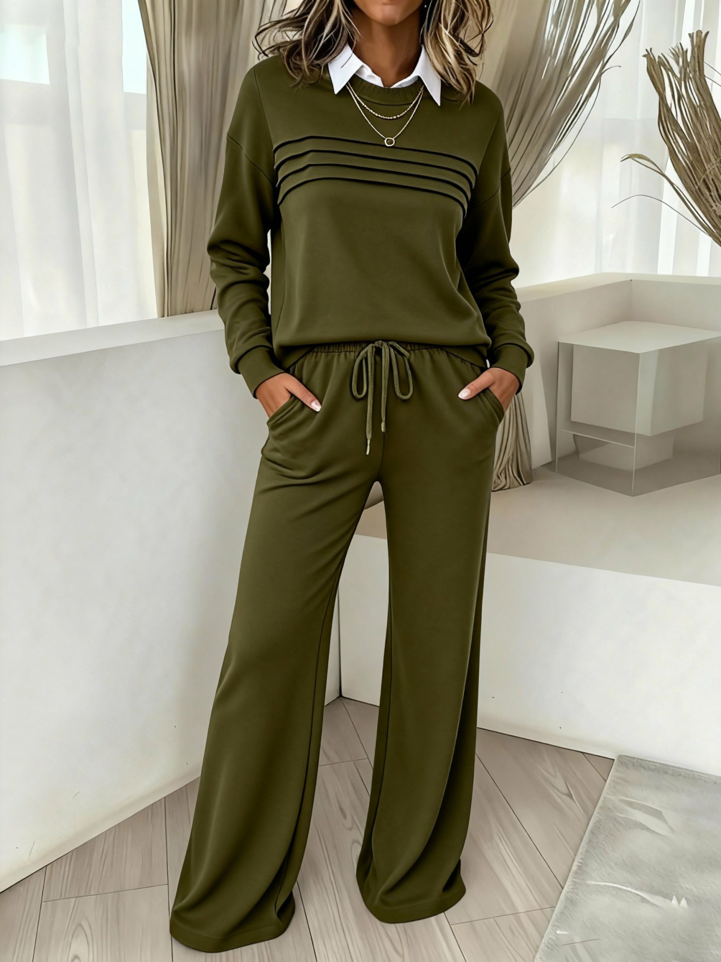 2026 Hot Sale Women's 2 Piece Sets Sweatshirt Casual Travel Outfits
