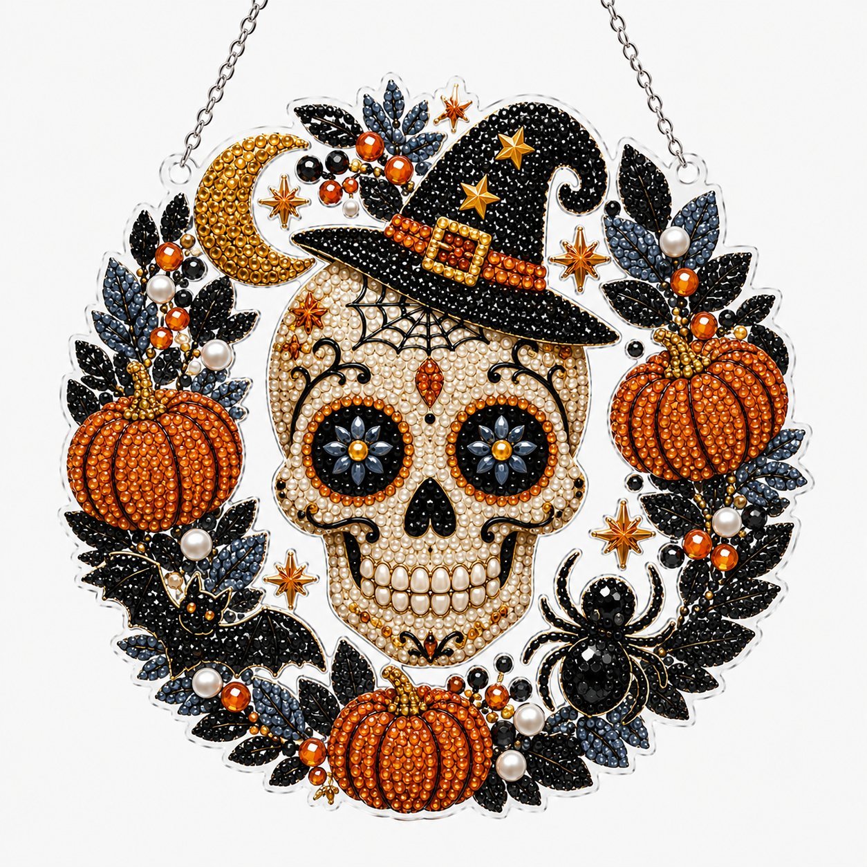 ✈Buy 2 FREE SHIPPING & Extra 10% OFF - 👻✨ DIY Spooky Hanging Ornament Kit | Cute Handmade Decor for Holidays, Parties & Home Displays