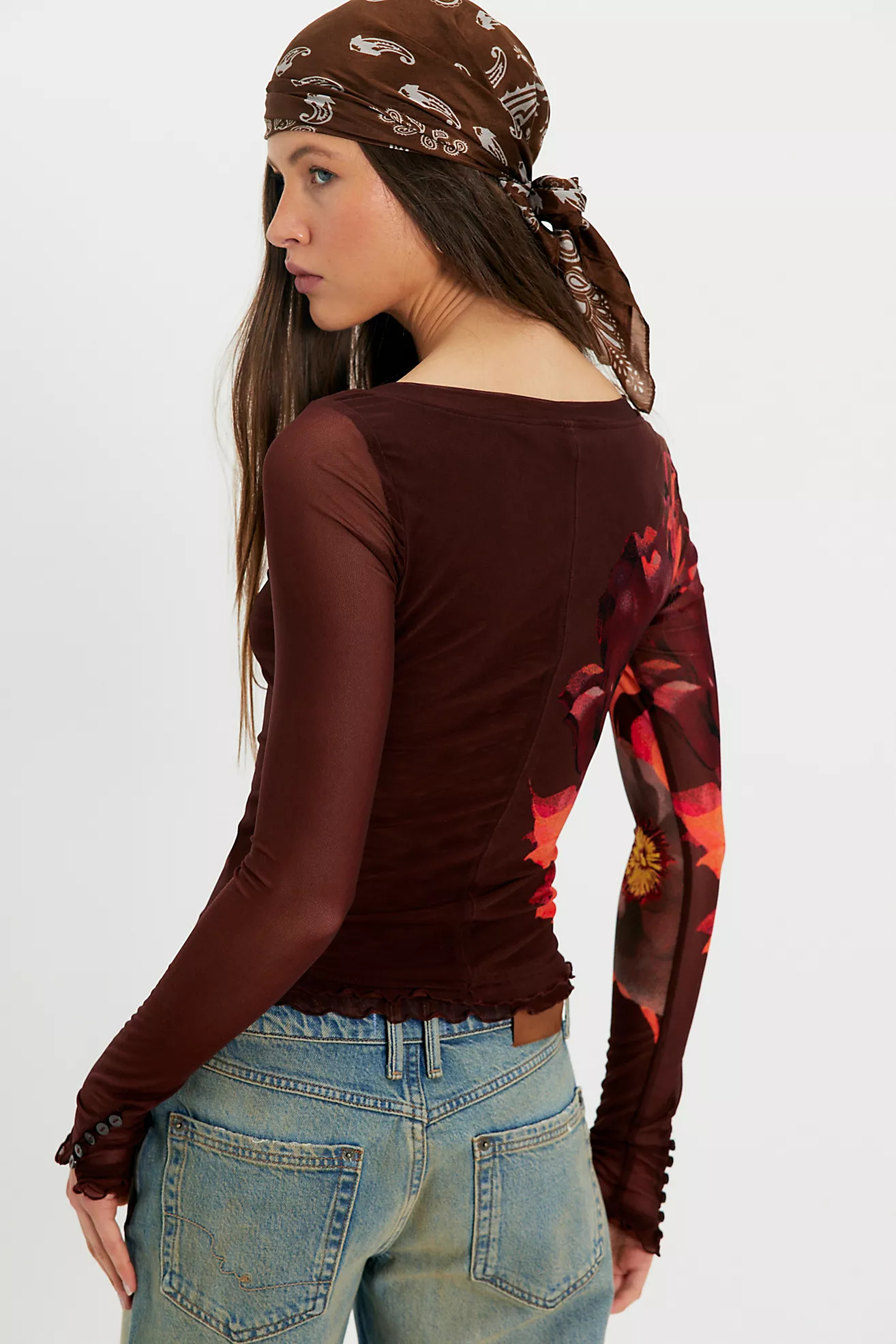 Hot Sales - Printed Long Sleeve Top
