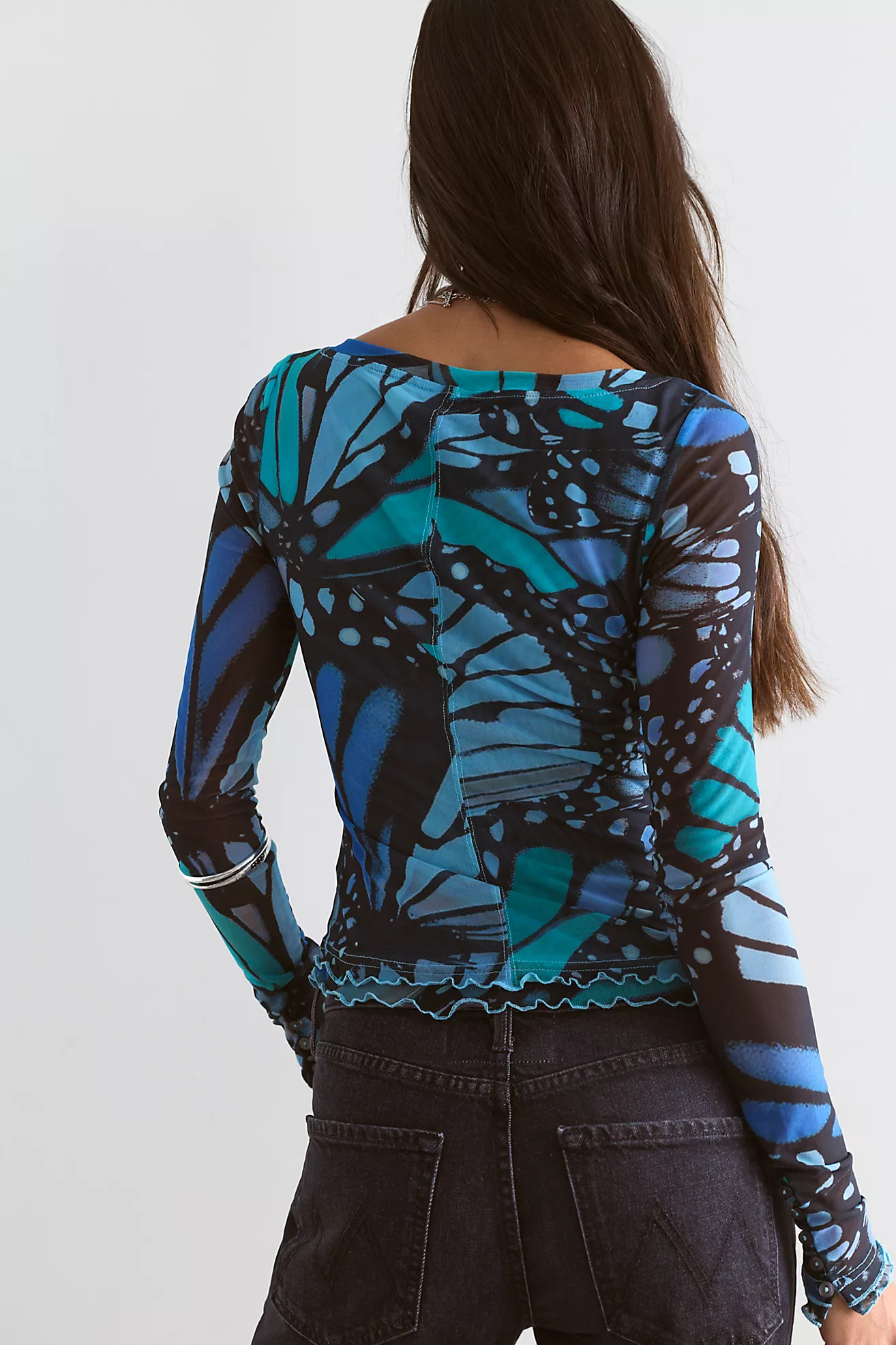 Hot Sales - Printed Long Sleeve Top