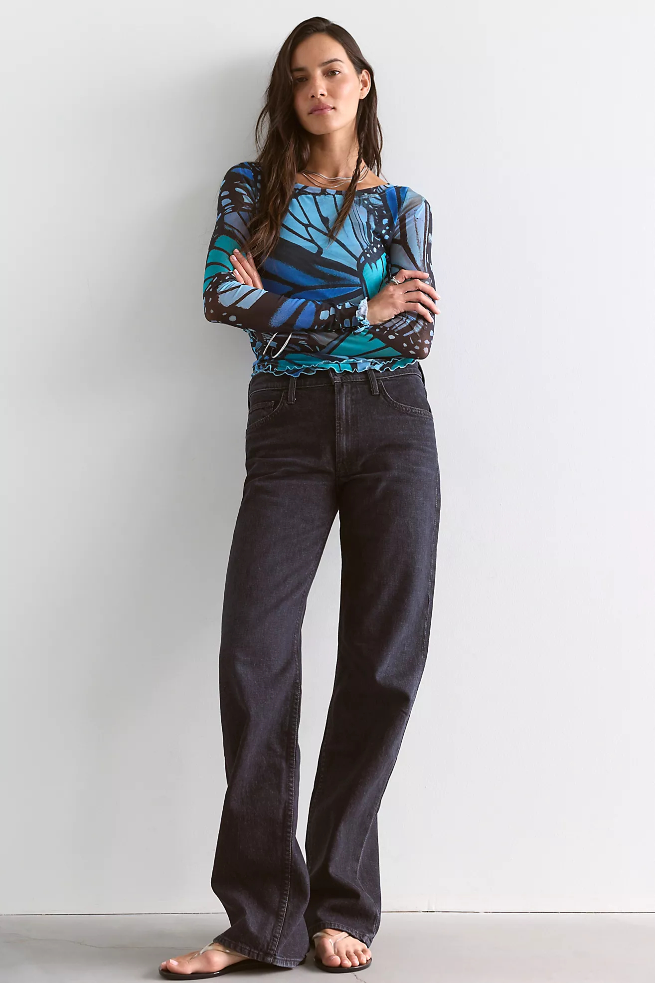 Hot Sales - Printed Long Sleeve Top