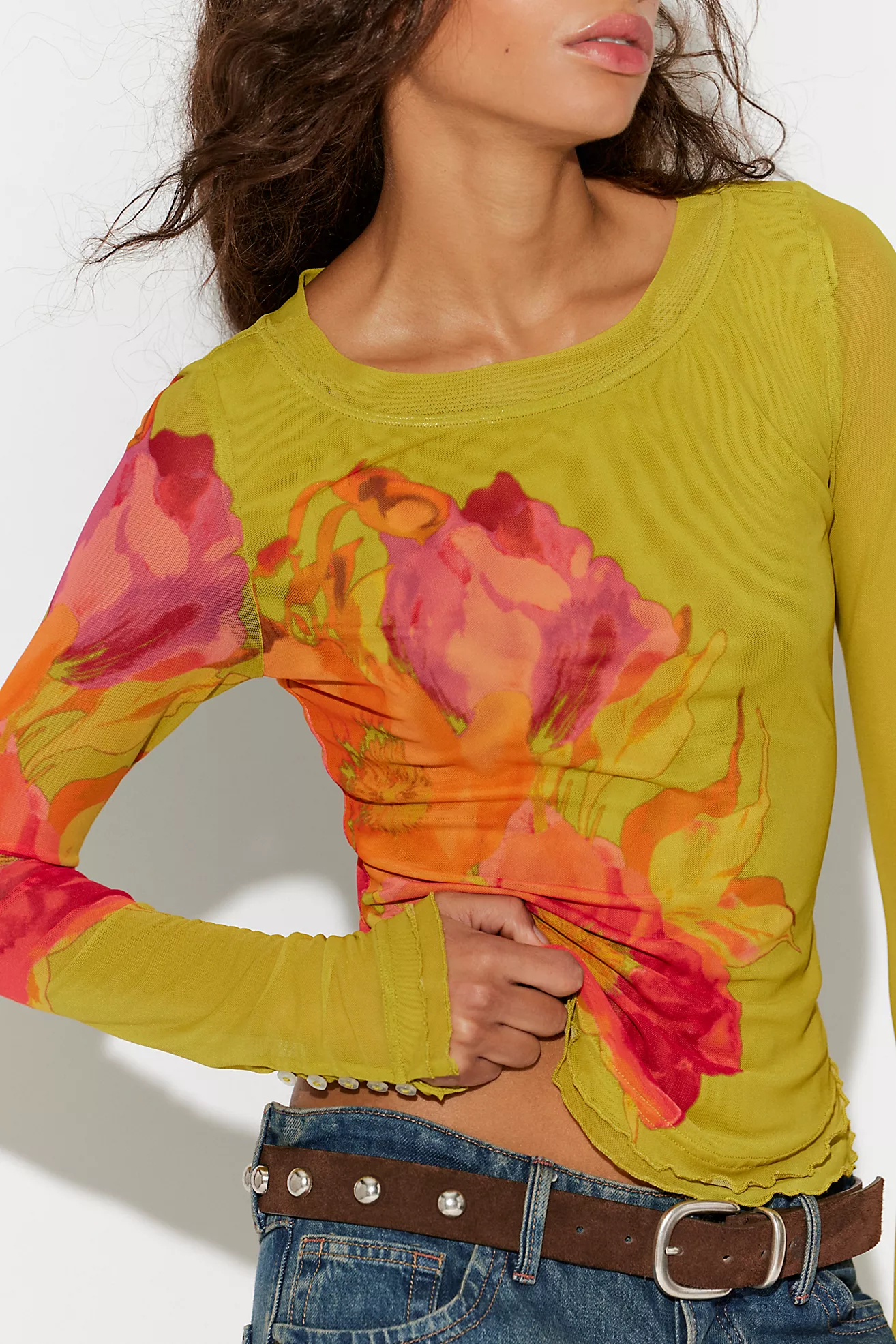 Hot Sales - Printed Long Sleeve Top