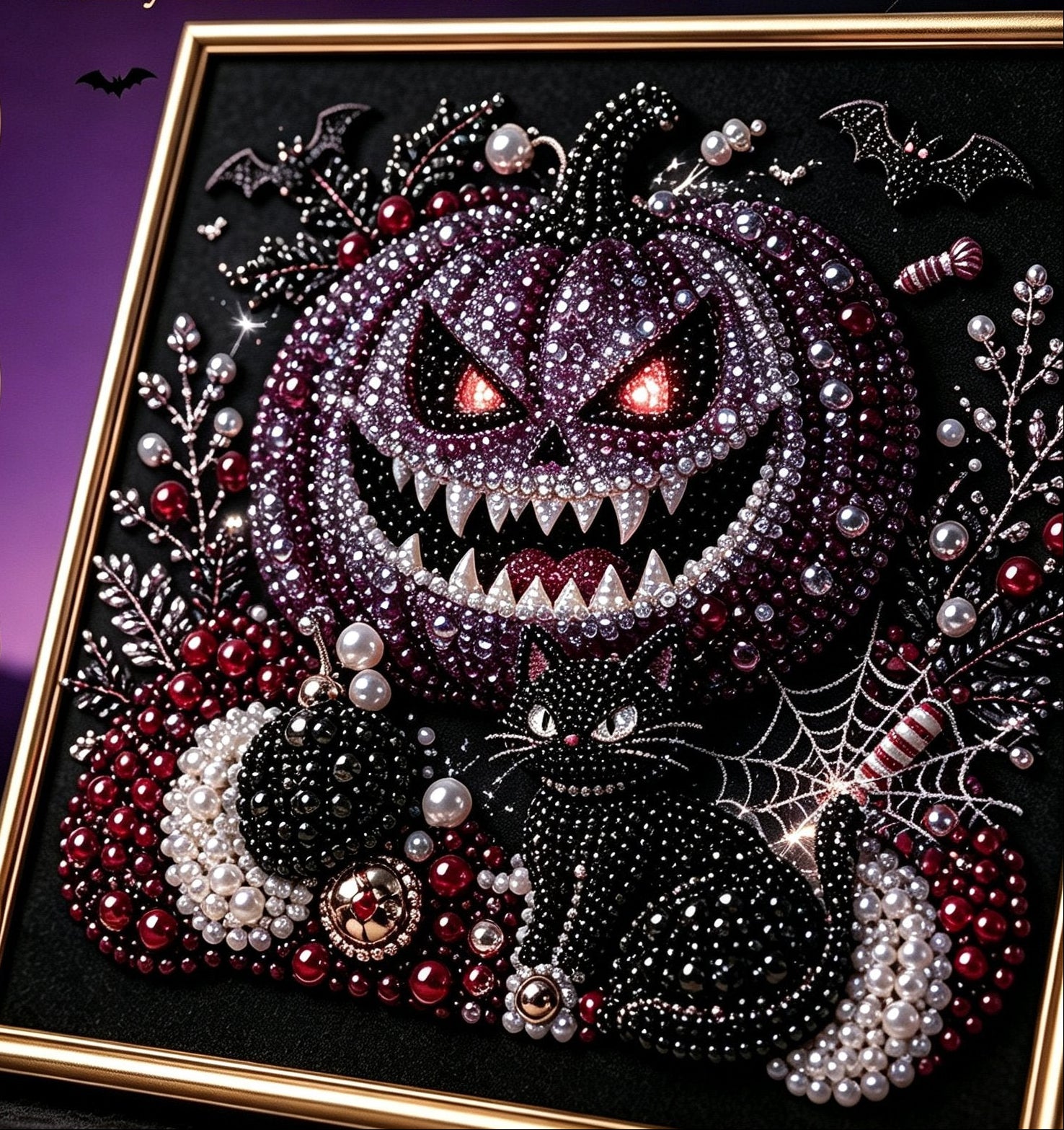Buy 2 FREE SHIPPING & Extra 10% OFF✈ - DIY Dark Halloween Diamond Painting Kit