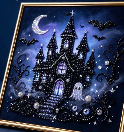 Buy 2 FREE SHIPPING & Extra 10% OFF✈ - DIY Dark Halloween Diamond Painting Kit
