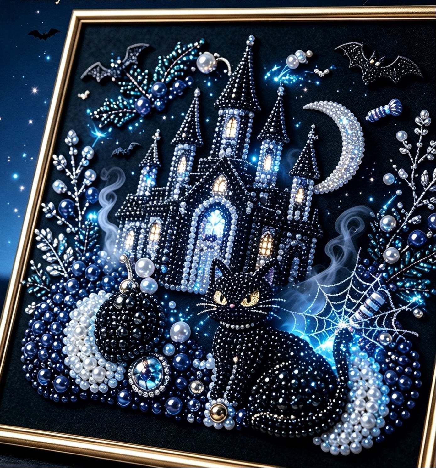Buy 2 FREE SHIPPING & Extra 10% OFF✈ - DIY Dark Halloween Diamond Painting Kit