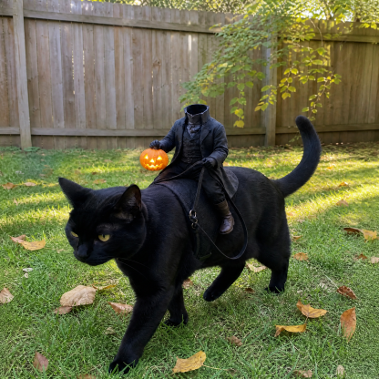 The Headless Horseman Rider Pet Costume