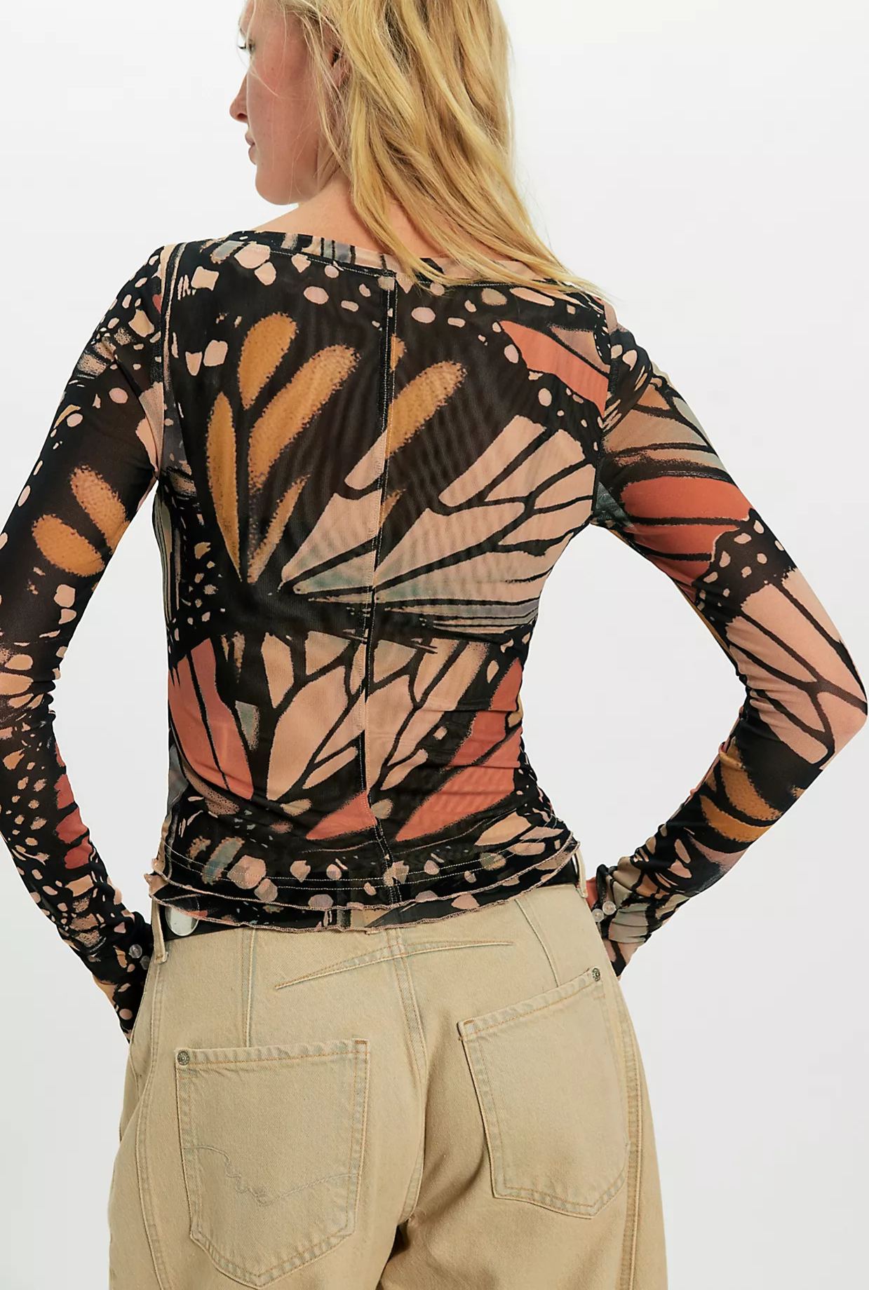 Hot Sales - Printed Long Sleeve Top