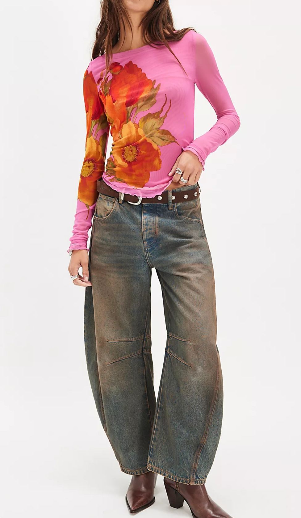 Hot Sales - Printed Long Sleeve Top