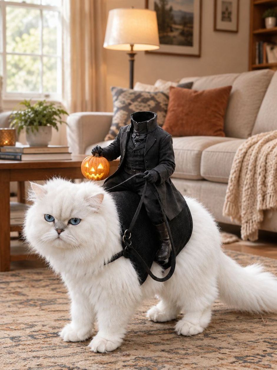 The Headless Horseman Rider Pet Costume
