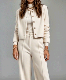 Women's Corduroy Two-Piece Set