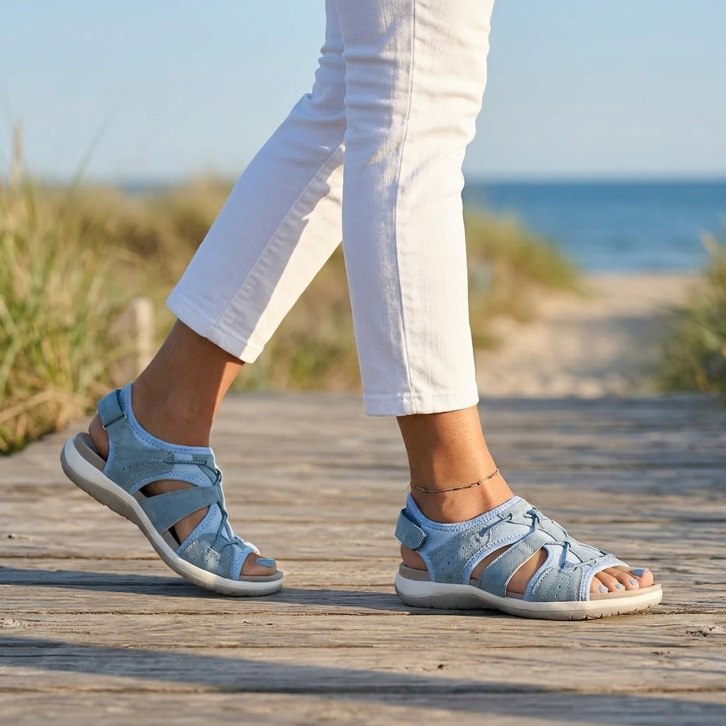 Sandales rétro pour femmes – chaussures orthopédiques, soulagement des douleurs aux pieds