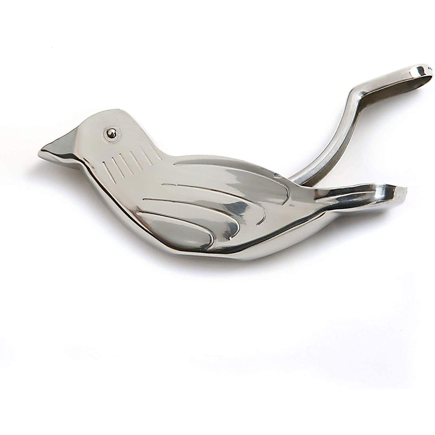 🐦Elegant Bird-Shaped Stainless Steel Manual Lemon and Lime Juicer, 🍋Portable Citrus Extruder Gadget