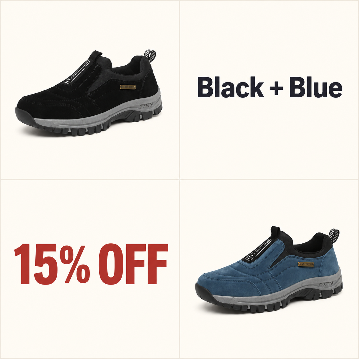 🔥🔥🔥LAST DAY 70% OFF -  Outdoor Non-slip Comfy Arch Support Walking Shoes, Comfy Orthopedic Walking Shoes