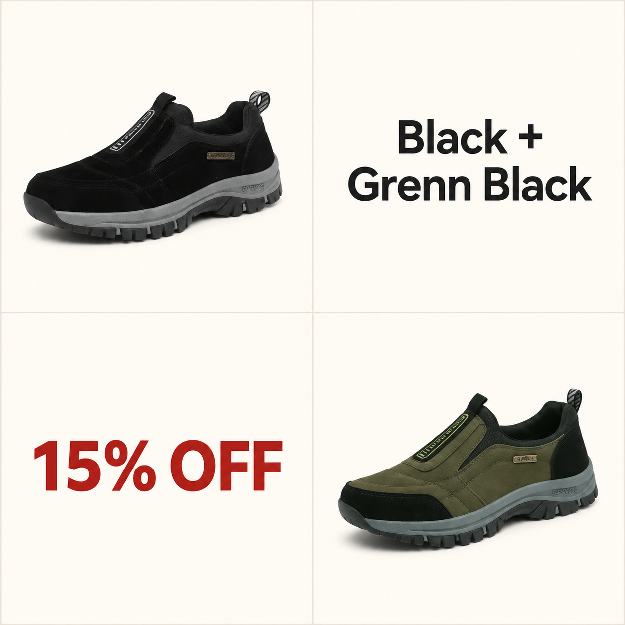 🔥🔥🔥LAST DAY 70% OFF -  Outdoor Non-slip Comfy Arch Support Walking Shoes, Comfy Orthopedic Walking Shoes
