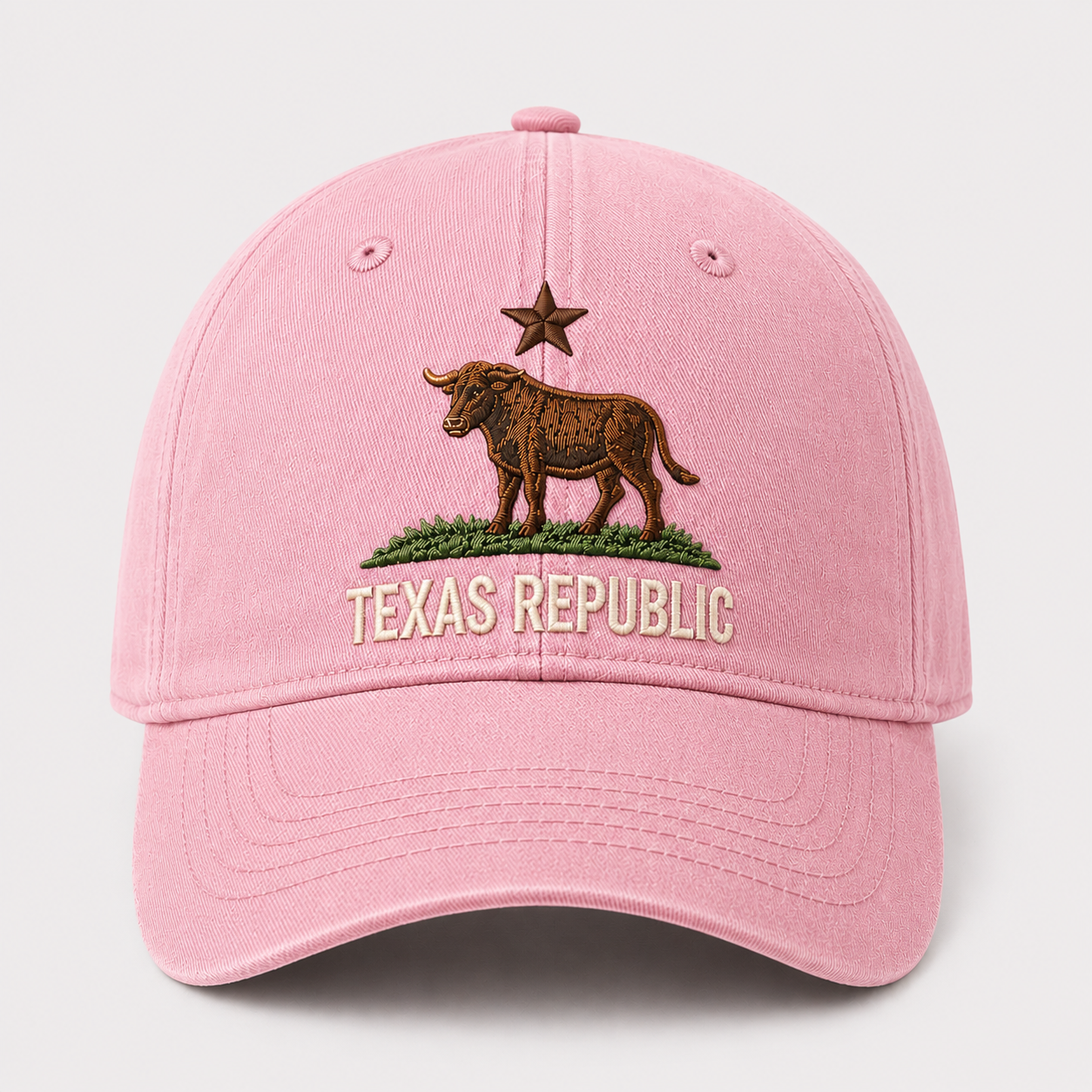 Texas Republic Vintage Embroidered Baseball Cap 🤠⭐