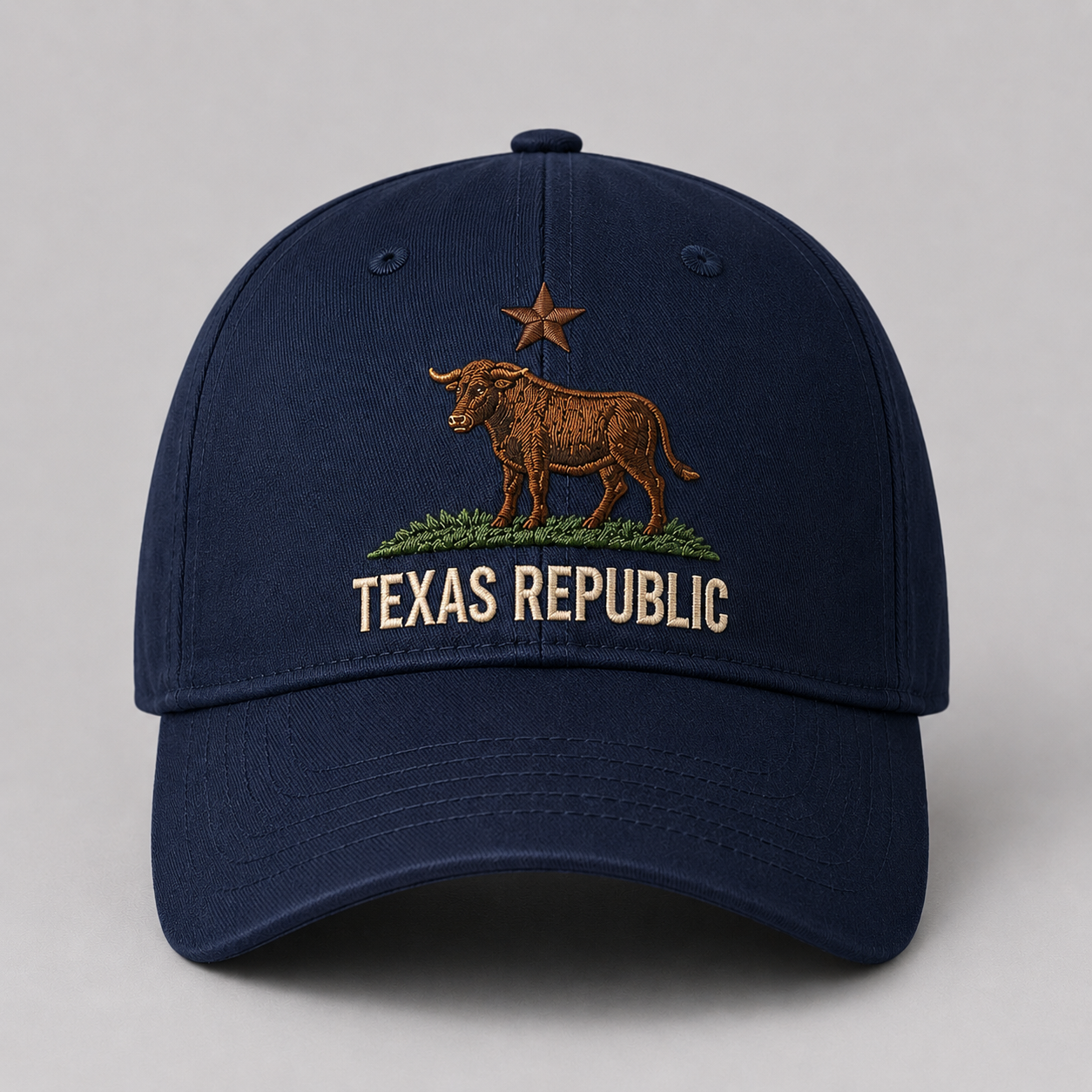 Texas Republic Vintage Embroidered Baseball Cap 🤠⭐