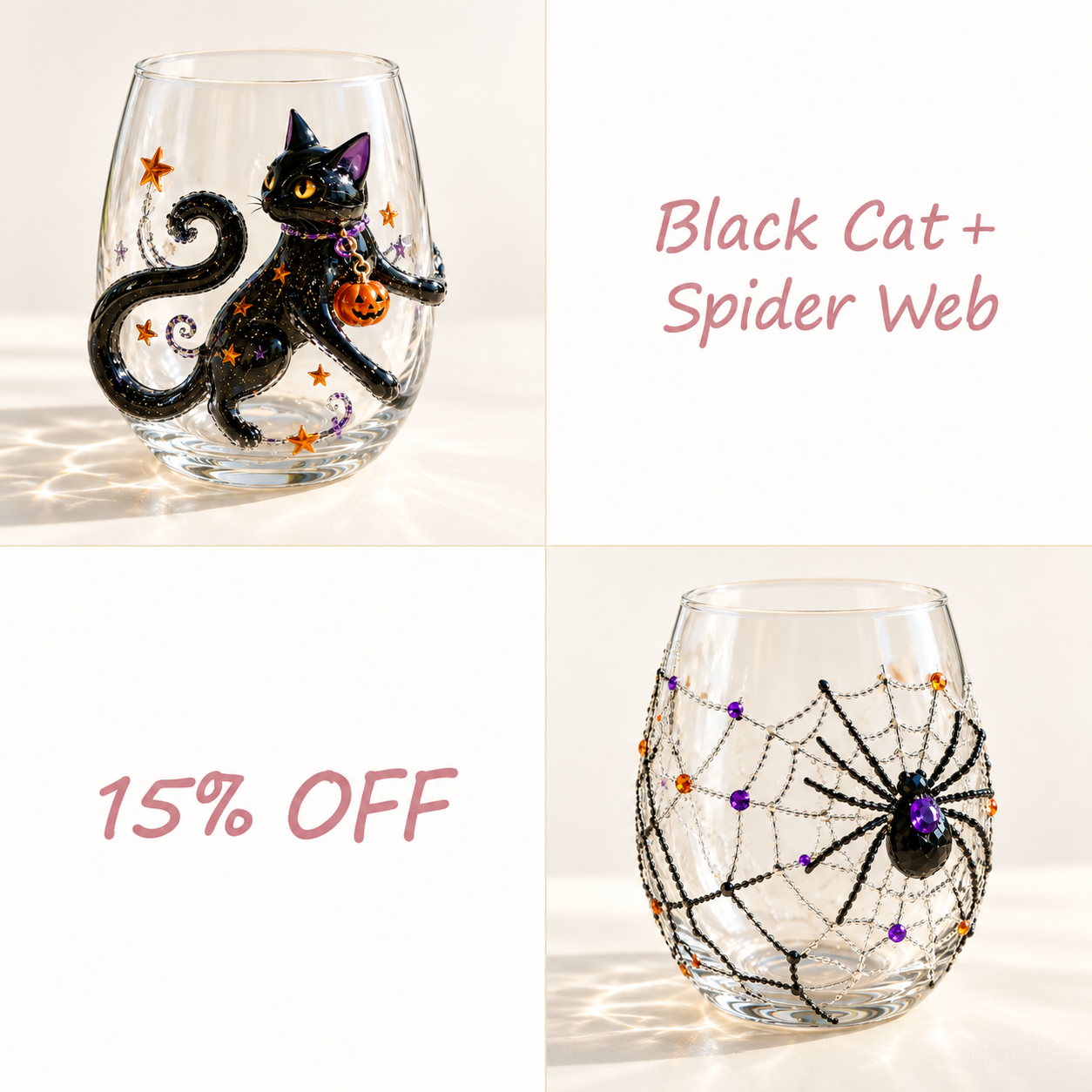 🎃🎃🎃 Last Day 49% OFF – 🎃 3D Halloween Glassware Collection | Spooky Designs, Festive Sips & Cozy Fall Moments