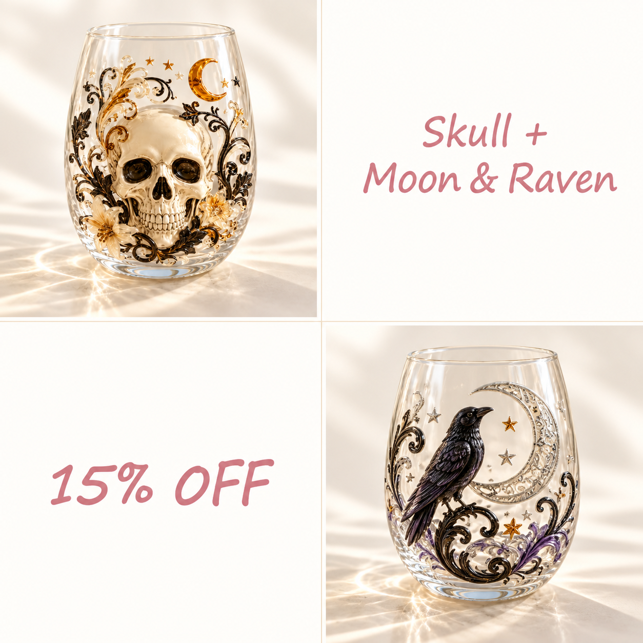 🎃🎃🎃 Last Day 49% OFF – 🎃 3D Halloween Glassware Collection | Spooky Designs, Festive Sips & Cozy Fall Moments