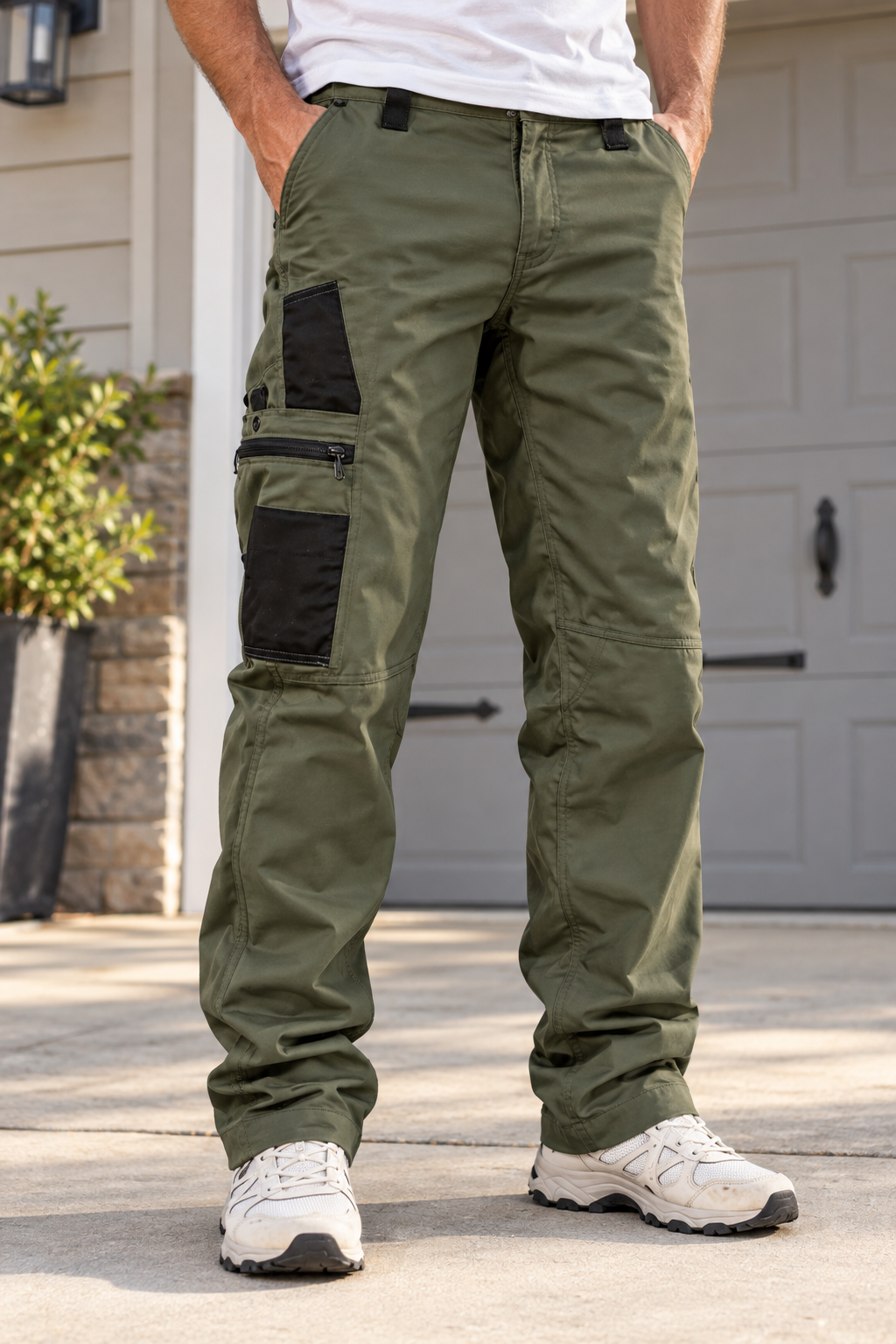 📢📢 70% OFF!!  Men’s Multi-Pocket Utility Cargo Pants
