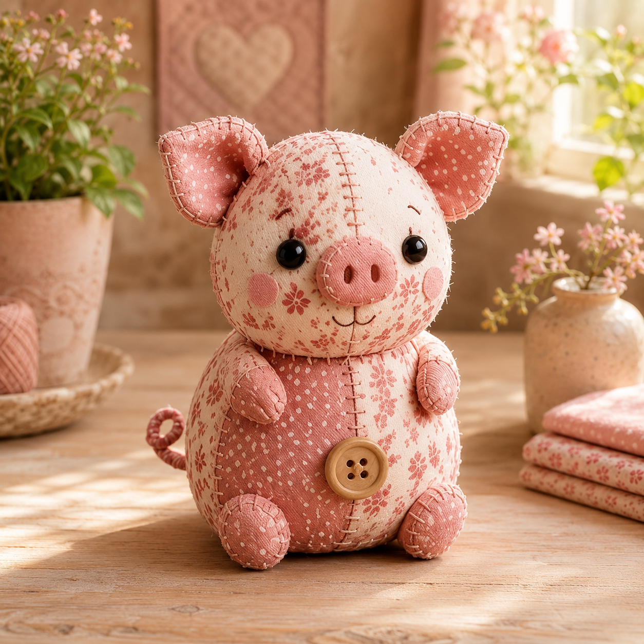 DIY Patchwork Animal Ornament Kit – 16 Adorable Handmade Styles 🧵🐮🐦