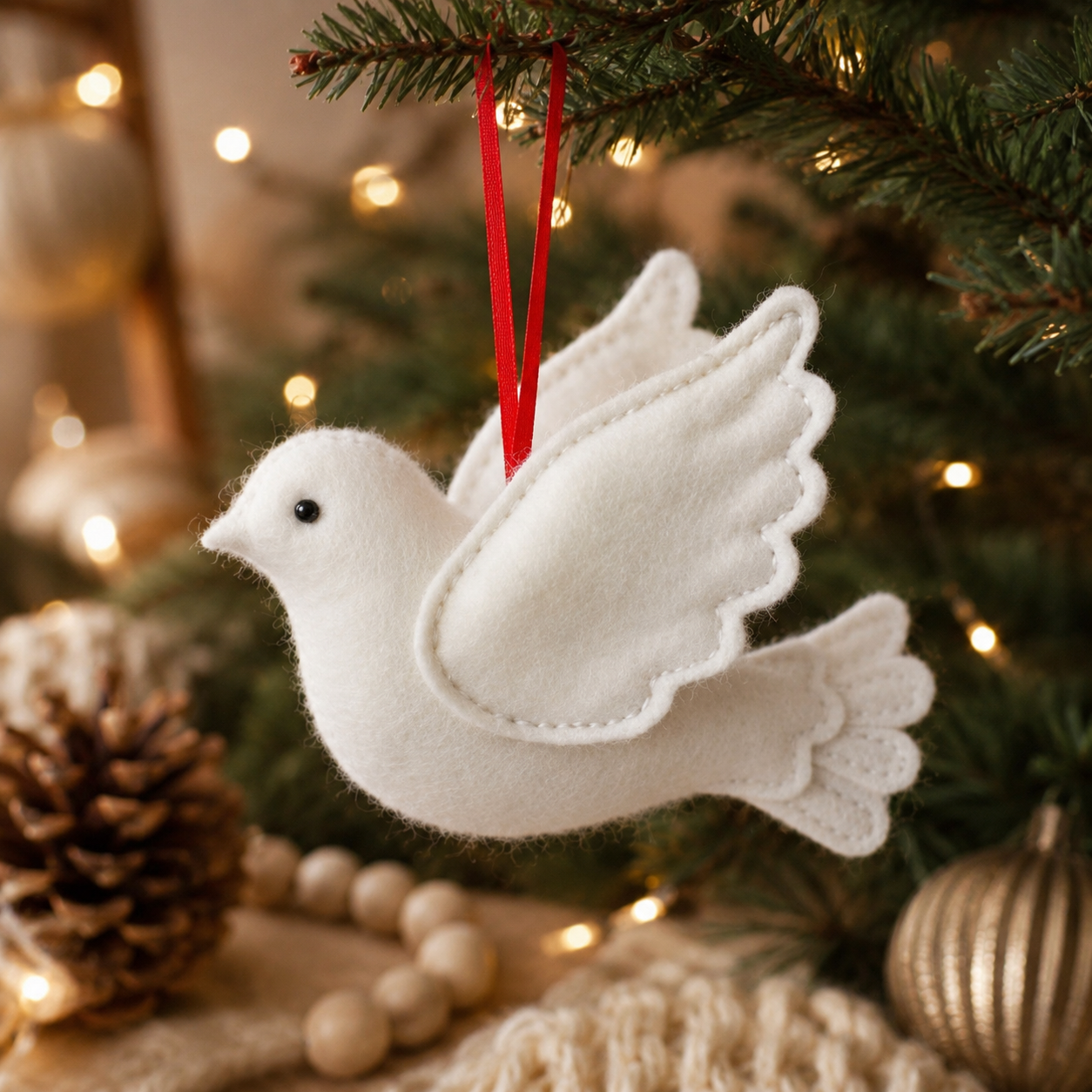 🎄 21-Piece Whimsical Christmas Ornament Collection ✨ Cute Cats, Birds & Woodland Holiday Keepsakes