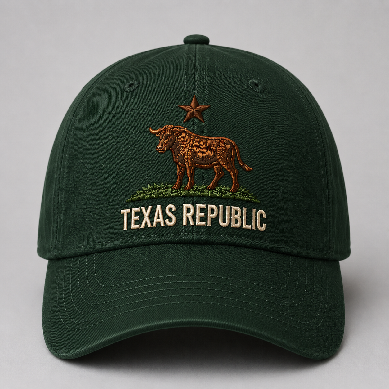 Texas Republic Vintage Embroidered Baseball Cap 🤠⭐