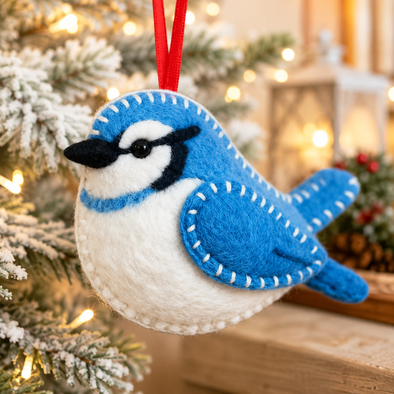 🎄 21-Piece Whimsical Christmas Ornament Collection ✨ Cute Cats, Birds & Woodland Holiday Keepsakes