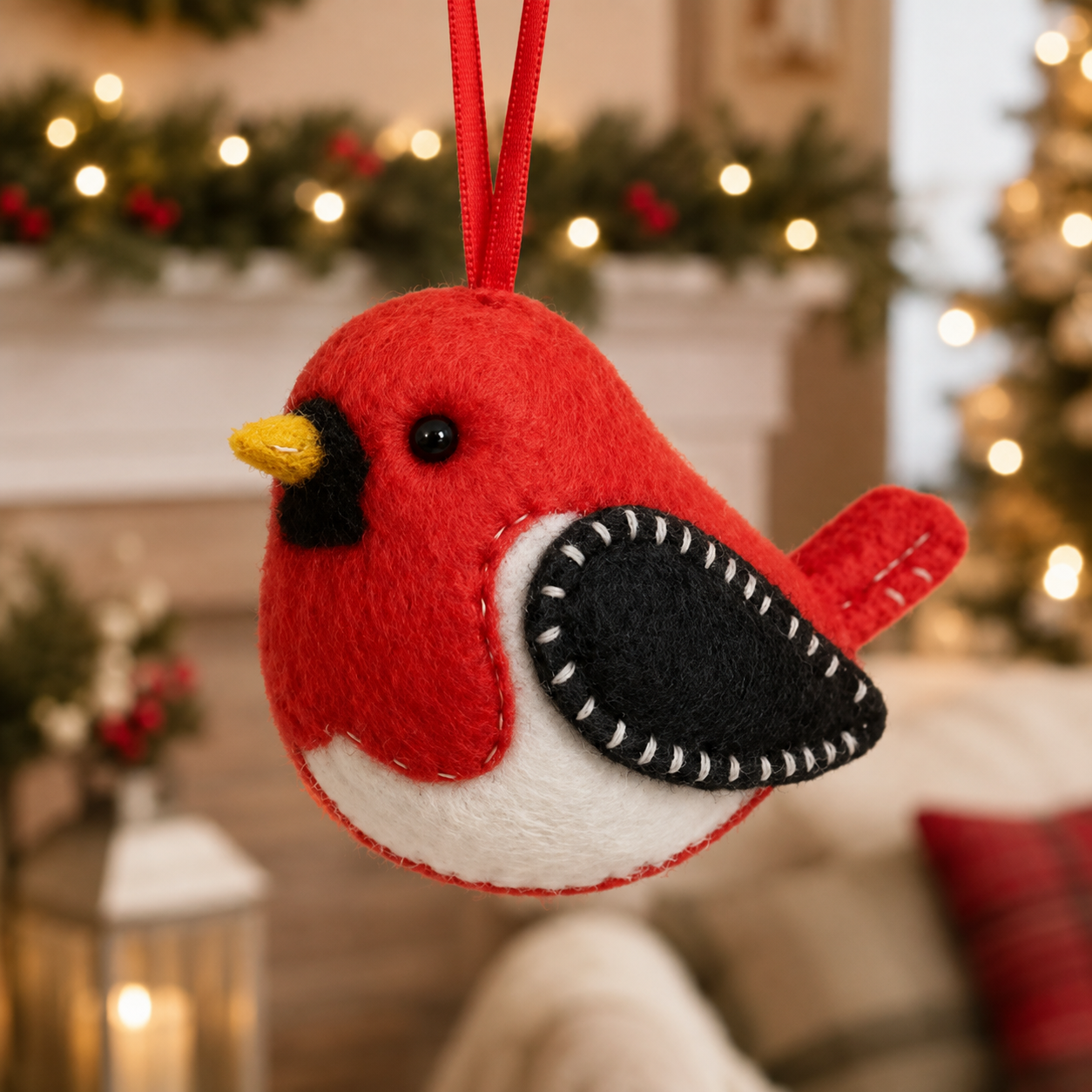 🎄 21-Piece Whimsical Christmas Ornament Collection ✨ Cute Cats, Birds & Woodland Holiday Keepsakes