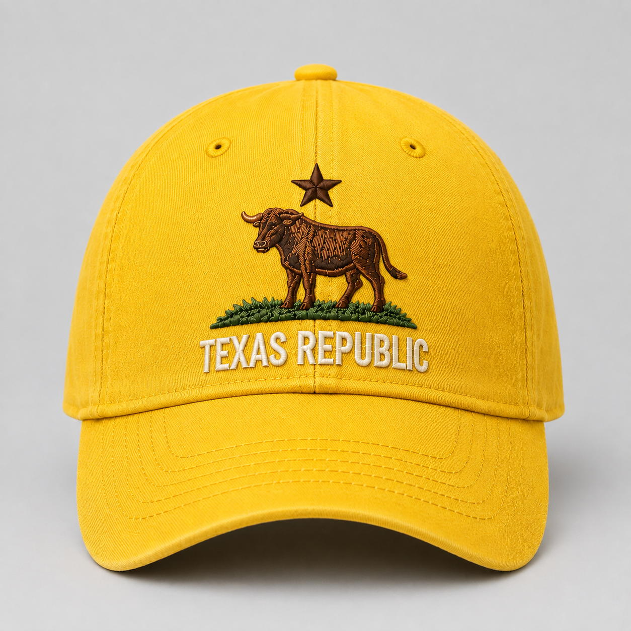 Texas Republic Vintage Embroidered Baseball Cap 🤠⭐