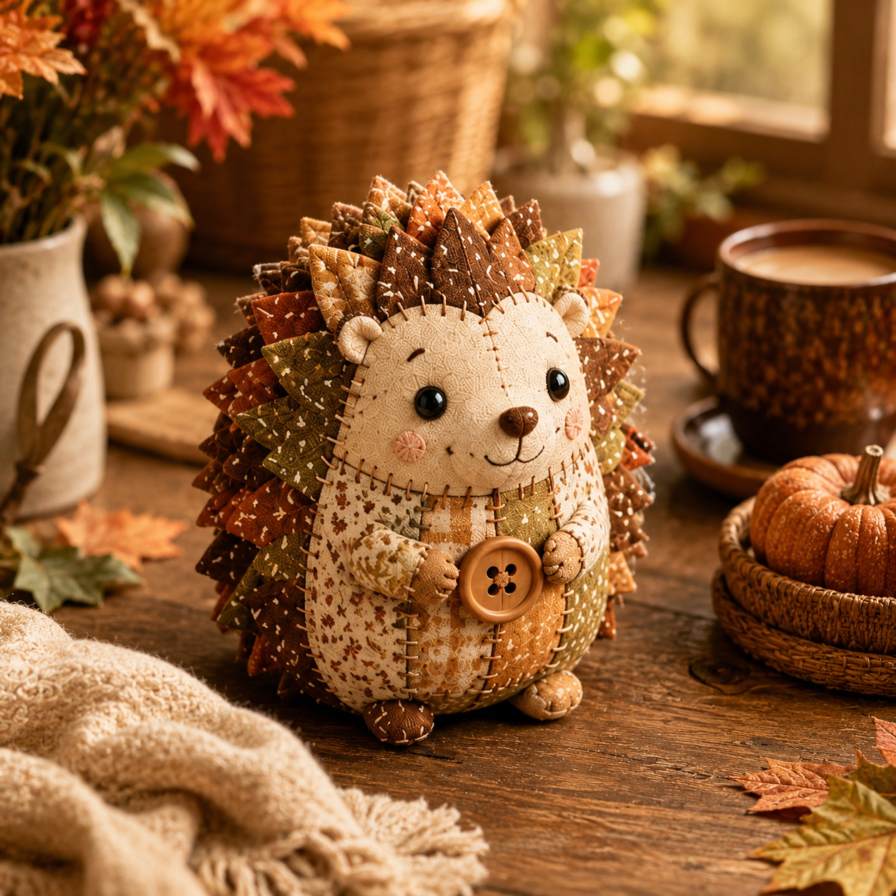 DIY Patchwork Animal Ornament Kit – 16 Adorable Handmade Styles 🧵🐮🐦