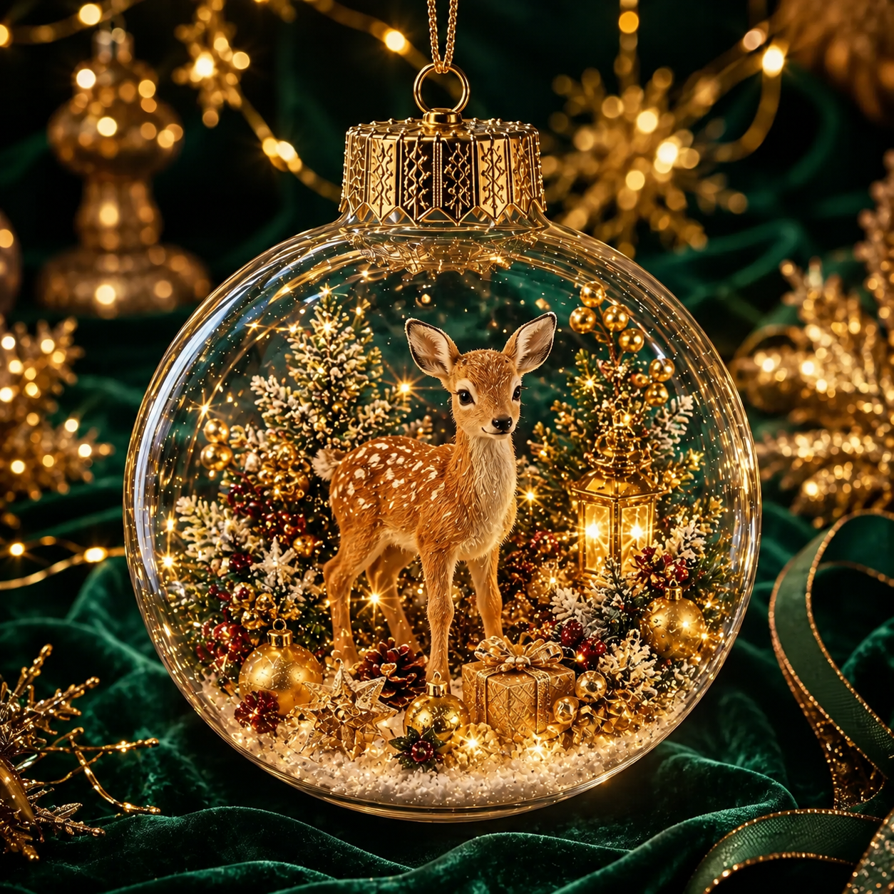 ✨ Magical Lighted Christmas Glass Ornaments – 8 Enchanting Holiday Designs 🎄🎁