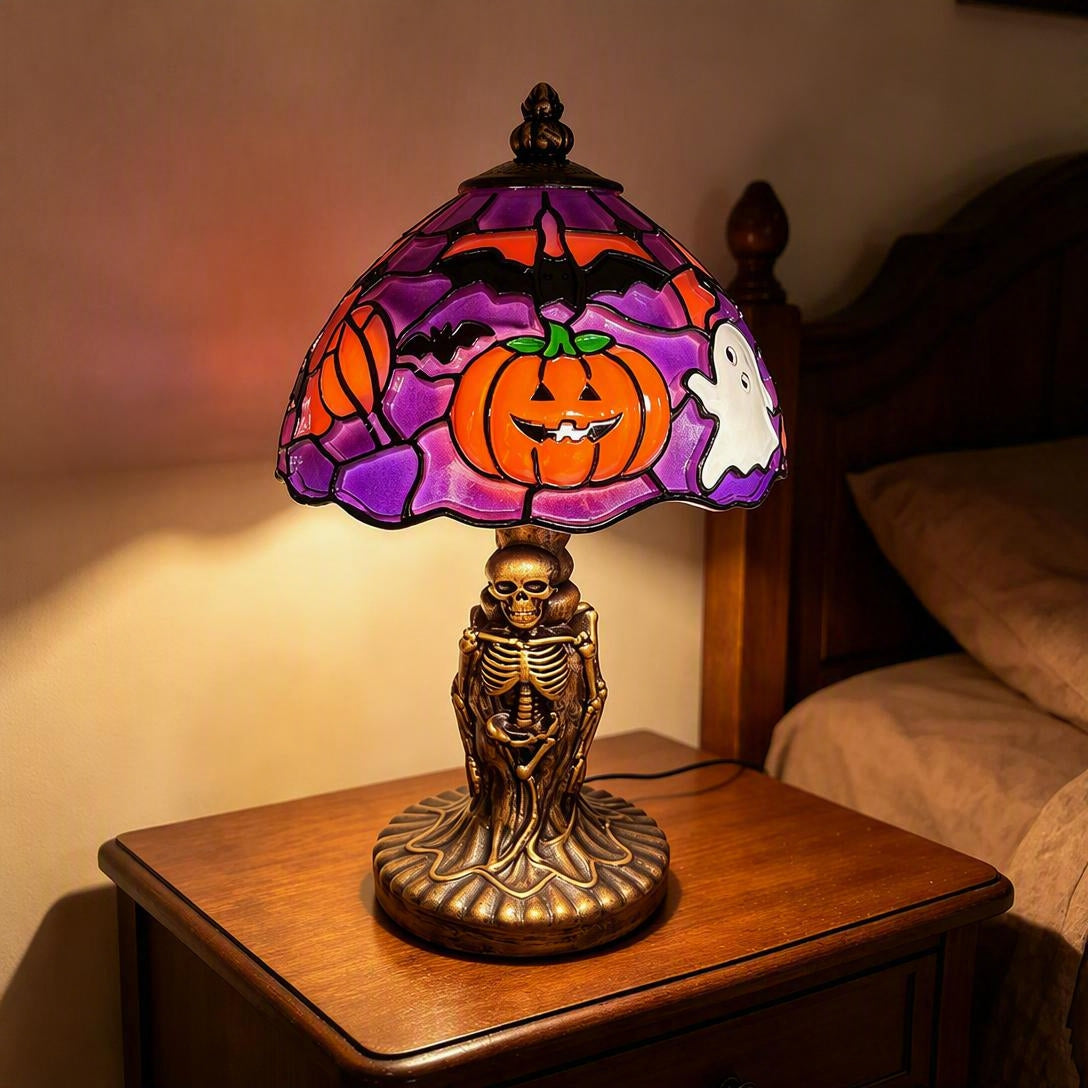 🎃🎃🎃Halloween Ghost Bat Pumpkin Table Lamp