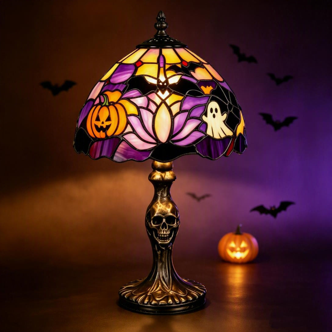 🎃🎃🎃Halloween Ghost Bat Pumpkin Table Lamp