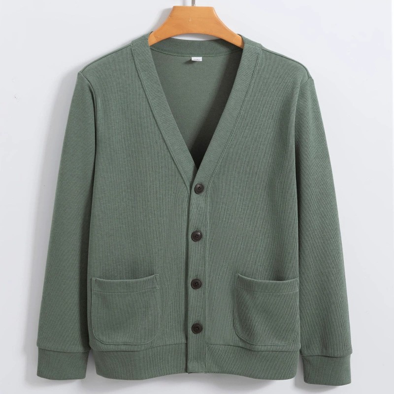 Men’s Timeless V-Neck Button Cardigan – Soft, Comfortable & Effortlessly Stylish 🧥✨