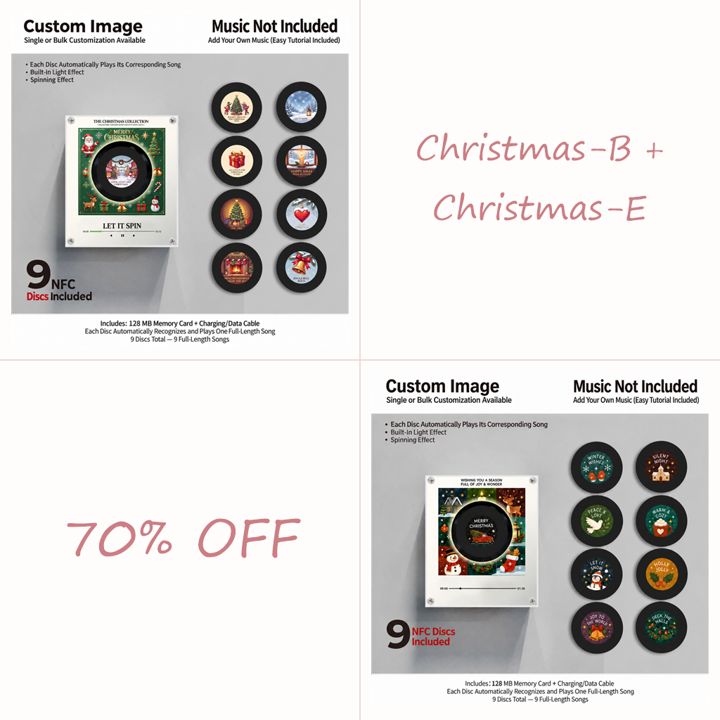 Christmas Vinyl Frame🎄🎄🎄🎶